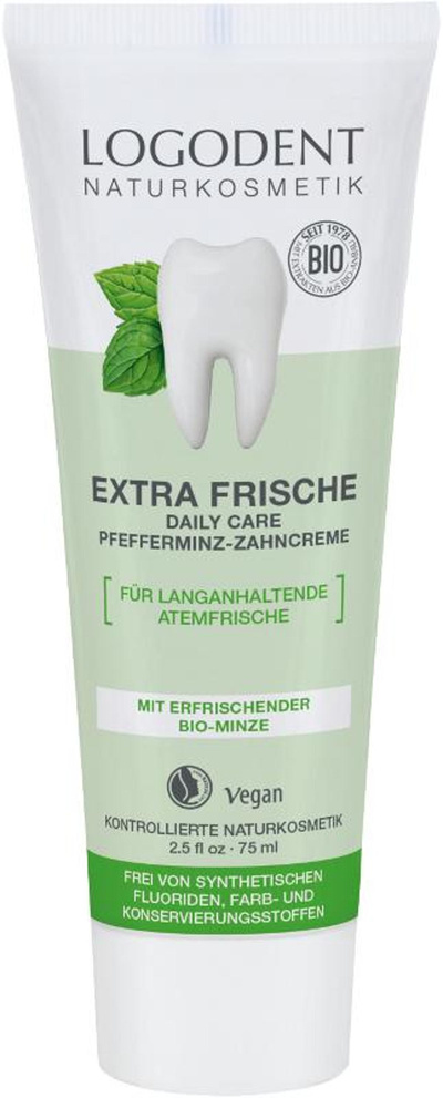 Produktfoto zu Zahncreme Extra Frische Pfefferminz