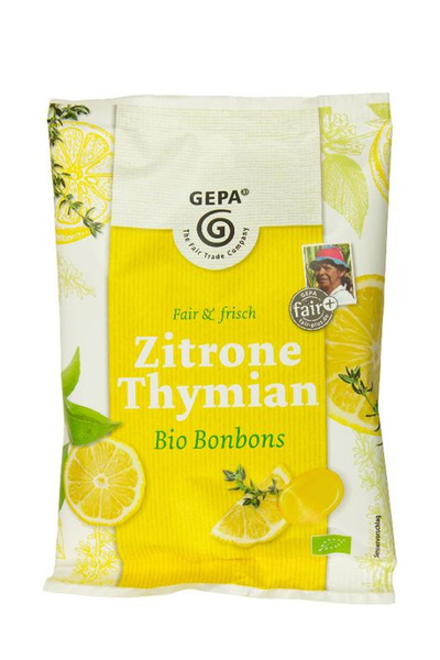 Produktfoto zu Zitronen-Thymian Bonbon