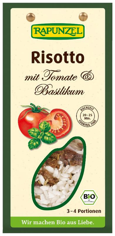 Produktfoto zu Risotto mit Tomaten & Basilikum