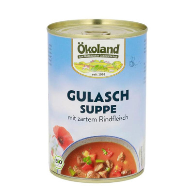 Produktfoto zu Gulaschsuppe ungarische Art (mit Rindfleisch)