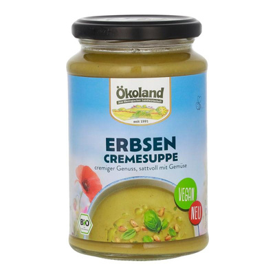 Produktfoto zu Erbsen Cremesuppe - vegan