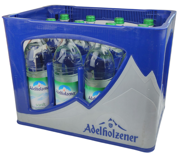 Produktfoto zu Adelholzener Sanft (Glas) (Kasten)