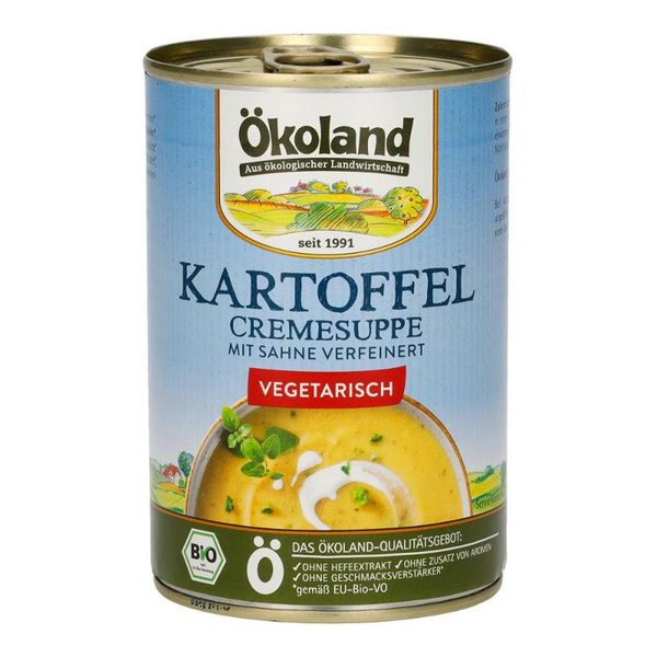Produktfoto zu Kartoffel Cremesuppe - vegetarisch
