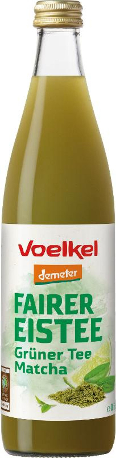 Produktfoto zu Fairer Eistee mit Matcha