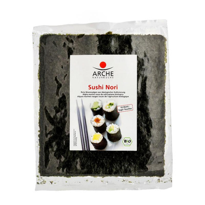 Produktfoto zu Sushi Nori-Algen-Blätter (10 Blatt)