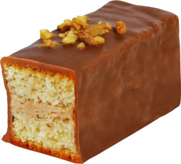 Produktfoto zu Walnuss-Schnitte mit Nussnougatcreme gefüllt MHD 22.08.