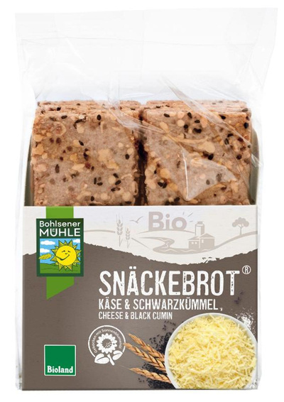 Produktfoto zu Snäckebrot Käse & Schwarzkümme