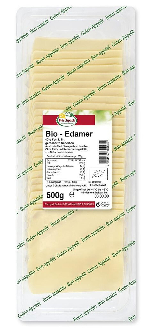 Produktfoto zu Bio Edamer-Scheib.40%