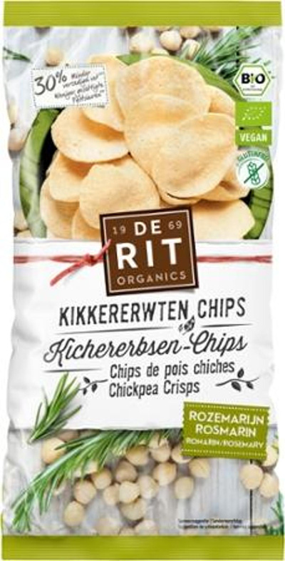 Produktfoto zu Kichererbsen-Chips Rosmarin