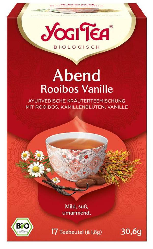 Produktfoto zu Abend Rooibos Vanille - 17 Beutel