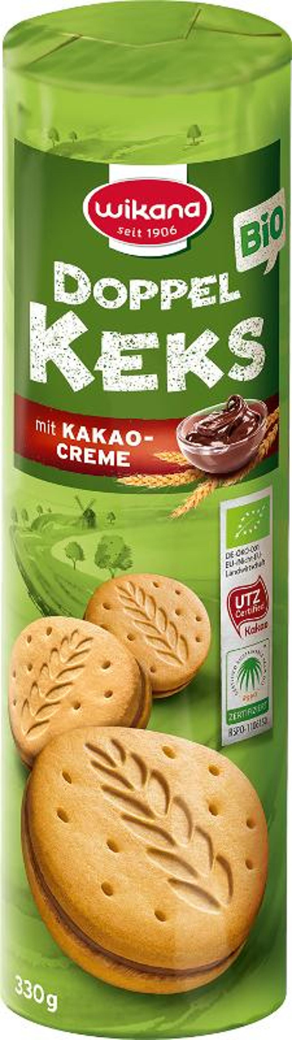 Produktfoto zu Doppelkeks mit Kakaocreme