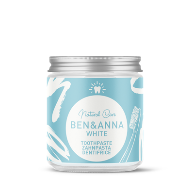 Produktfoto zu Ben&Anna Zahnpasta Weiß