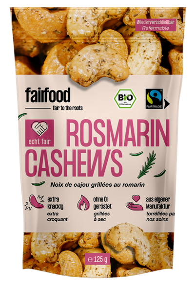 Produktfoto zu Faire Cashews Rosmarin