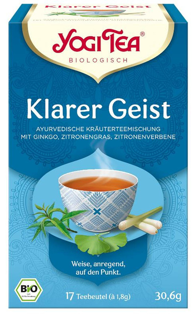 Produktfoto zu Klarer Geist - 17 Beutel