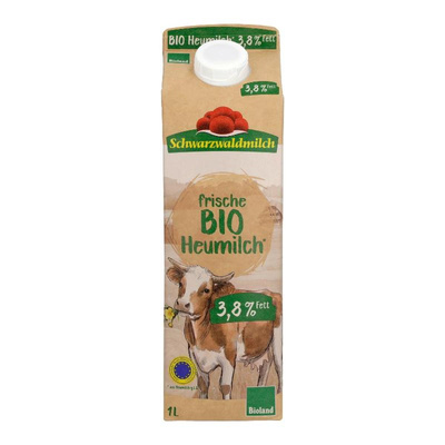Produktfoto zu frische Heumilch 3,8%
