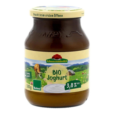 Produktfoto zu Joghrt Natur 3,8% Glas