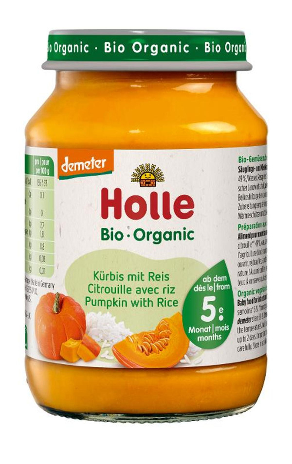 Produktfoto zu Kürbis mit Reis - 5. Monat