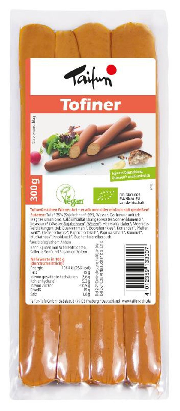 Produktfoto zu Tofu Wiener