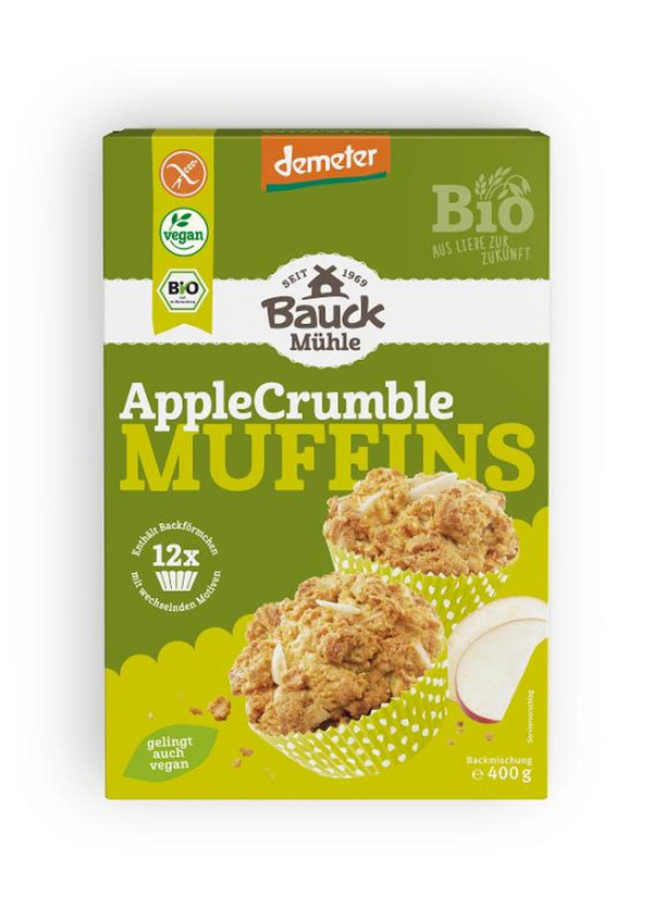 Produktfoto zu Apple Crumble Muffins Backmisc