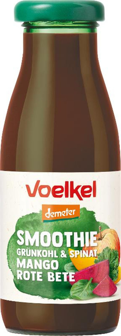 Produktfoto zu Smoothie Grünkohl & Spinat Mango Rote Bete