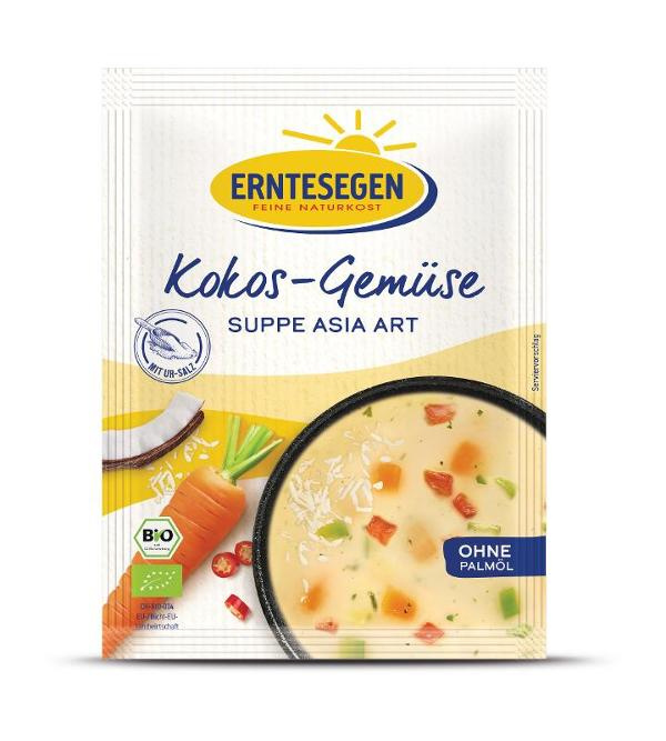 Produktfoto zu Kokos-Gemüse Suppe Asia Art -20% reduziert 17.03 mhd