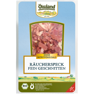 Produktfoto zu Räucherspeck fein geschnitten