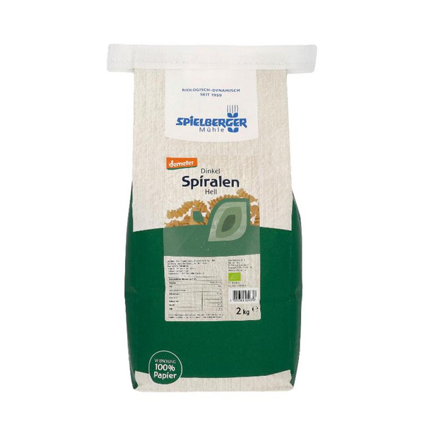 Produktfoto zu Spiralen Dinkel hell 2kg