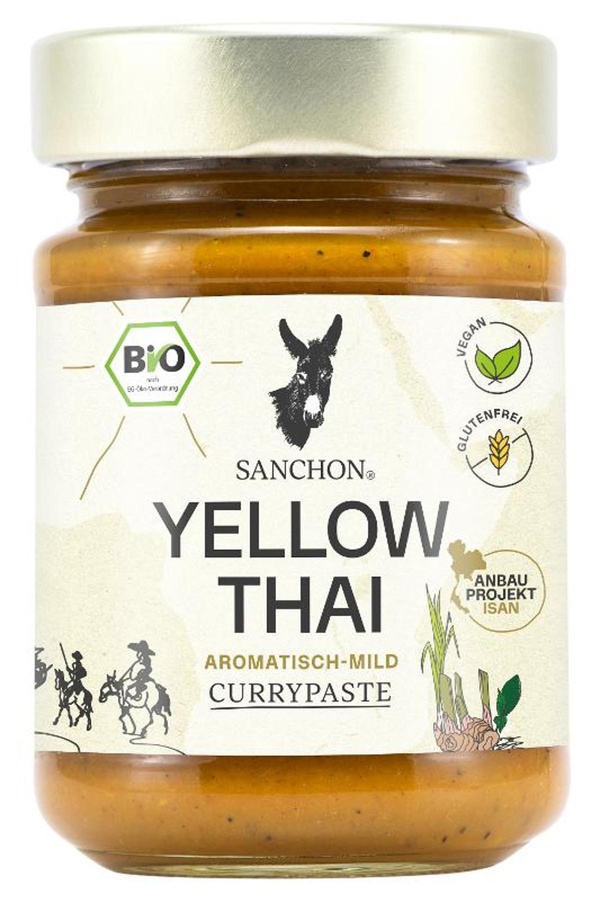 Produktfoto zu Currypaste Yellow Thai (Glas)