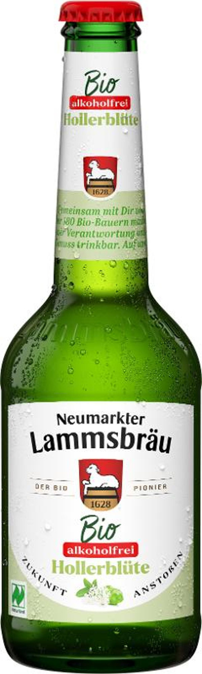 Produktfoto zu Lammsbräu - Alkoholfrei & Hollerblüte