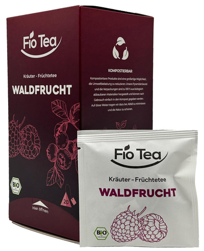 Produktfoto zu Waldfrucht Tee - 20 Beutel