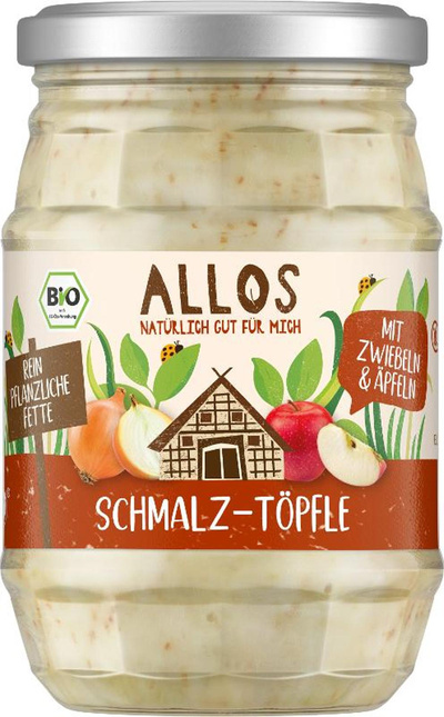 Produktfoto zu Schmalz-Töpfle mit  Zwiebeln und Äpfeln