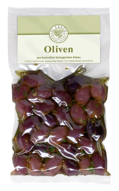 Produktfoto zu Griechische schwarze Kalamata Oliven