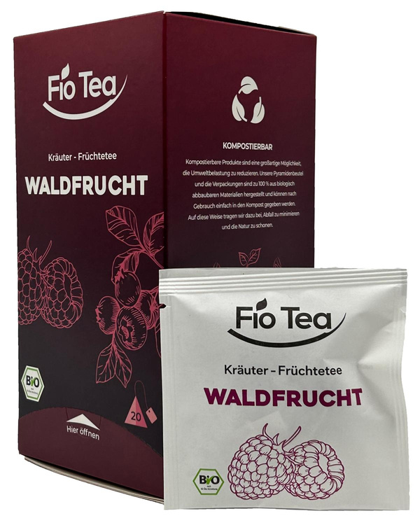 Produktfoto zu Waldfrucht Tee - 20 Beutel