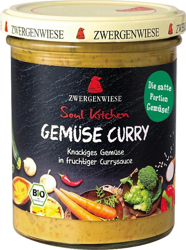 Produktfoto zu Soul Kitchen Gemüse Curry vegan