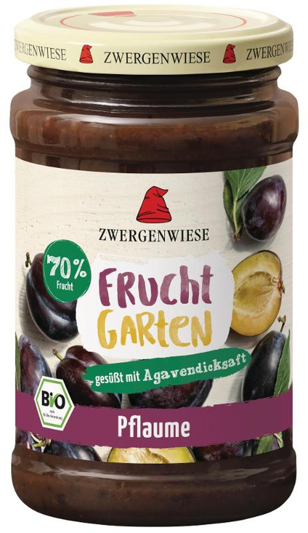 Produktfoto zu FruchtGarten Pflaumenmus