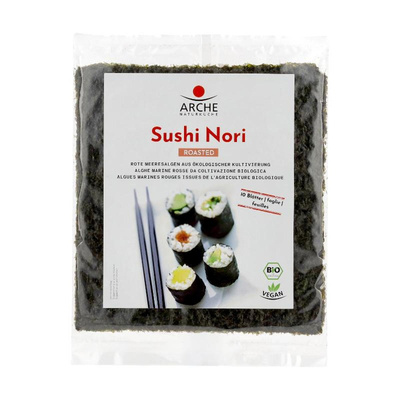 Produktfoto zu Sushi Nori-Algen-Blätter (10 Blatt)