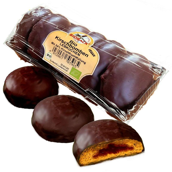 Produktfoto zu Kirschbomben Lebkuchen