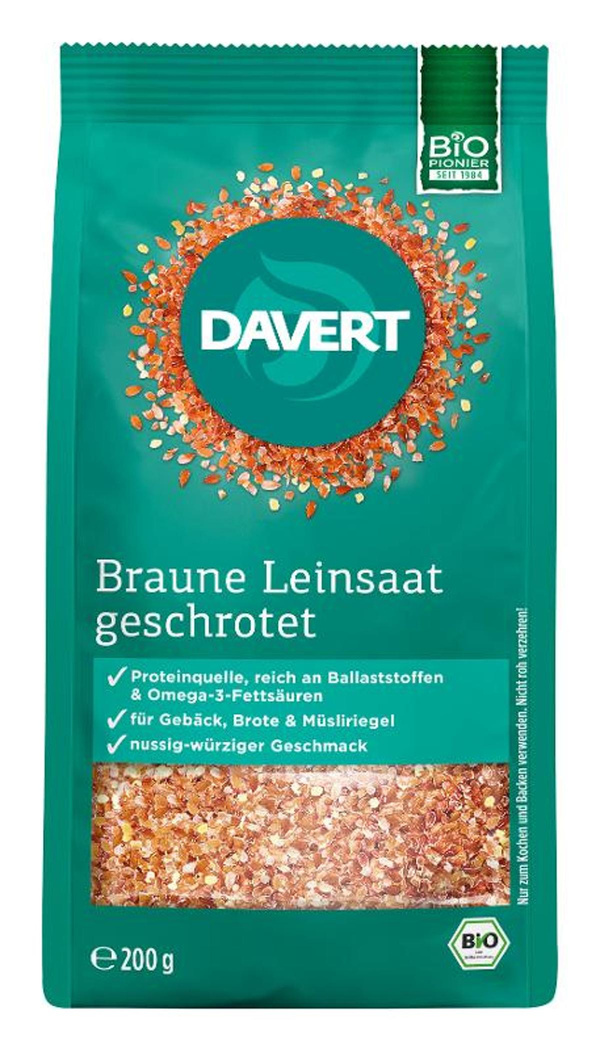 Produktfoto zu Geschrotete Leinsaat
