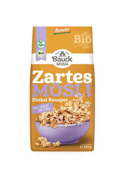 Produktfoto zu Dinkel-Müzli Knusperzart