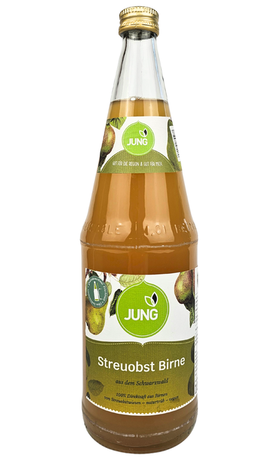 Produktfoto zu Streuobst Birnensaft