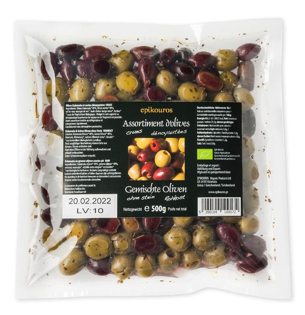 Produktfoto zu Kalamata & Grüne Oliven ohne Stein
