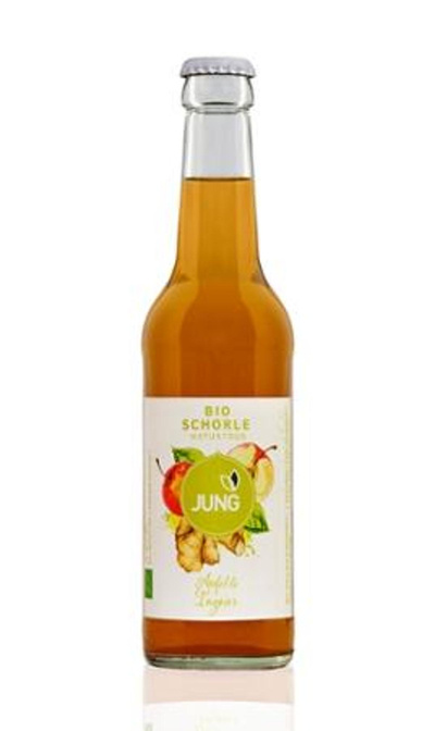 Produktfoto zu Apfel-Ingwer-Schorle