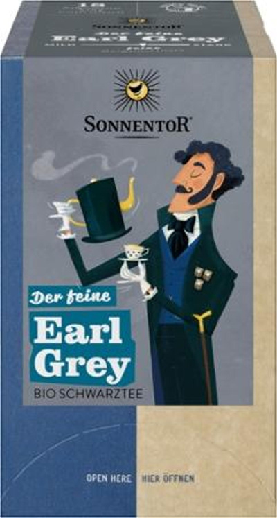 Produktfoto zu Earl Grey Schwarztee - 18 Beutel