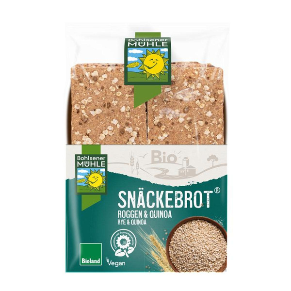 Produktfoto zu Snäckebrot Roggen Quinoa