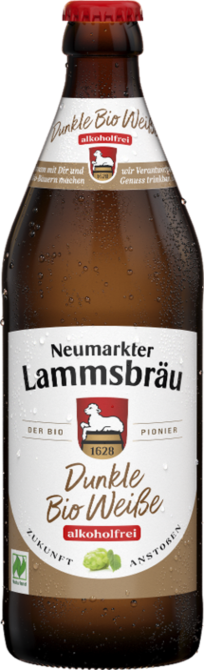Produktfoto zu Lammsbräu - Dunkle Weiße, alkoholfrei
