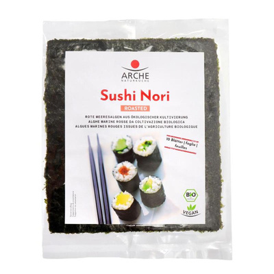 Produktfoto zu Sushi Nori-Algen-Blätter (10 Blatt)
