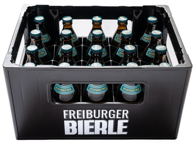 Produktfoto zu Freiburger Bierle - Pils Kasten
