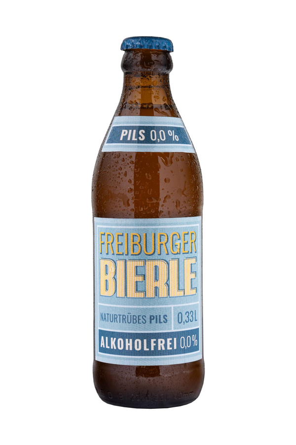 Produktfoto zu Freiburger Bierle - Pils alkoholfrei