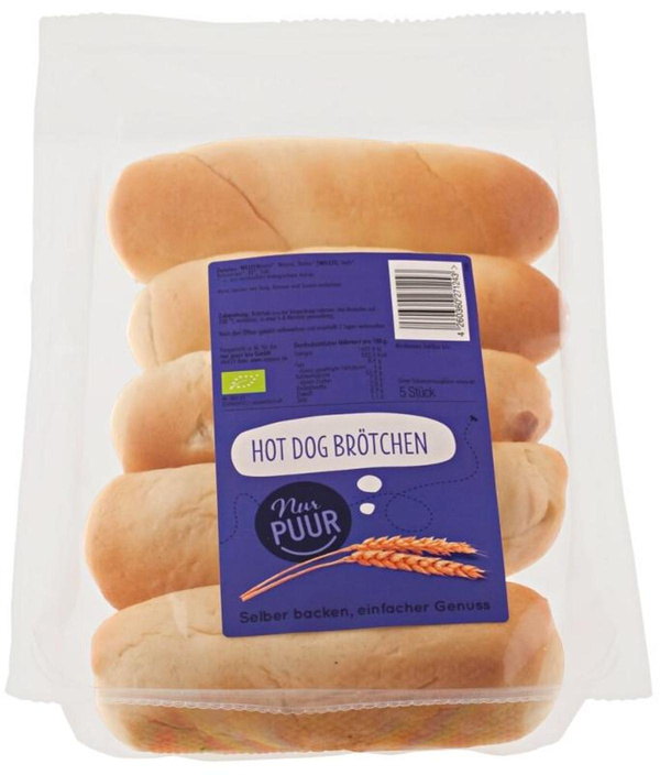 Produktfoto zu Hot Dog Brötchen