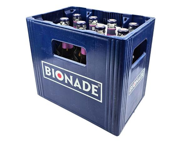 Produktfoto zu Bionade - Schwarze Johannisbeere-Rosmarin 12er Kasten